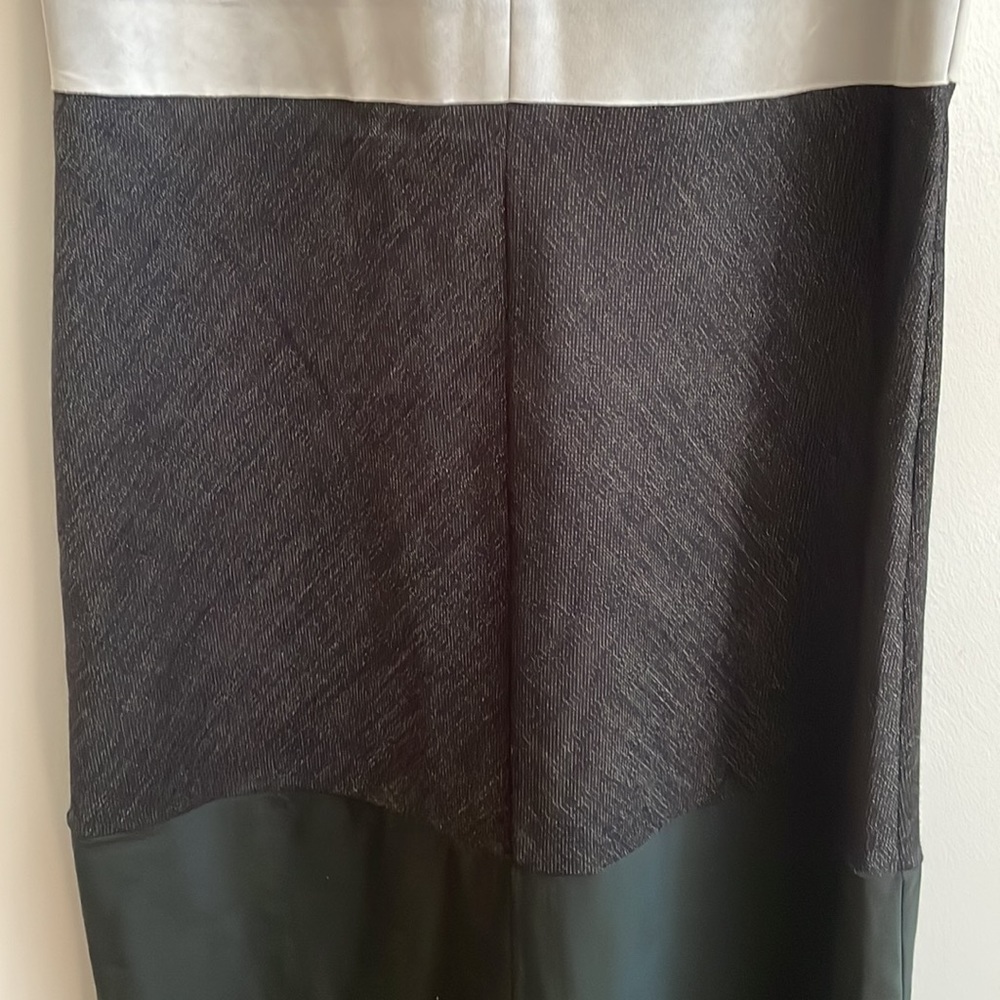 Theory Colorblock Pattern Long/Maxi Sleeveless Dr… - image 4